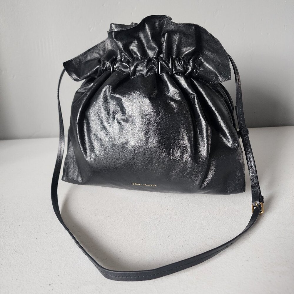 Isabel Marant Drawstring Shoulder Bag "EUC" - Picture 10 of 16
